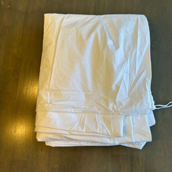 PARACHUTE King Duvet Protector Bright White Cotton - Picture 1 of 8